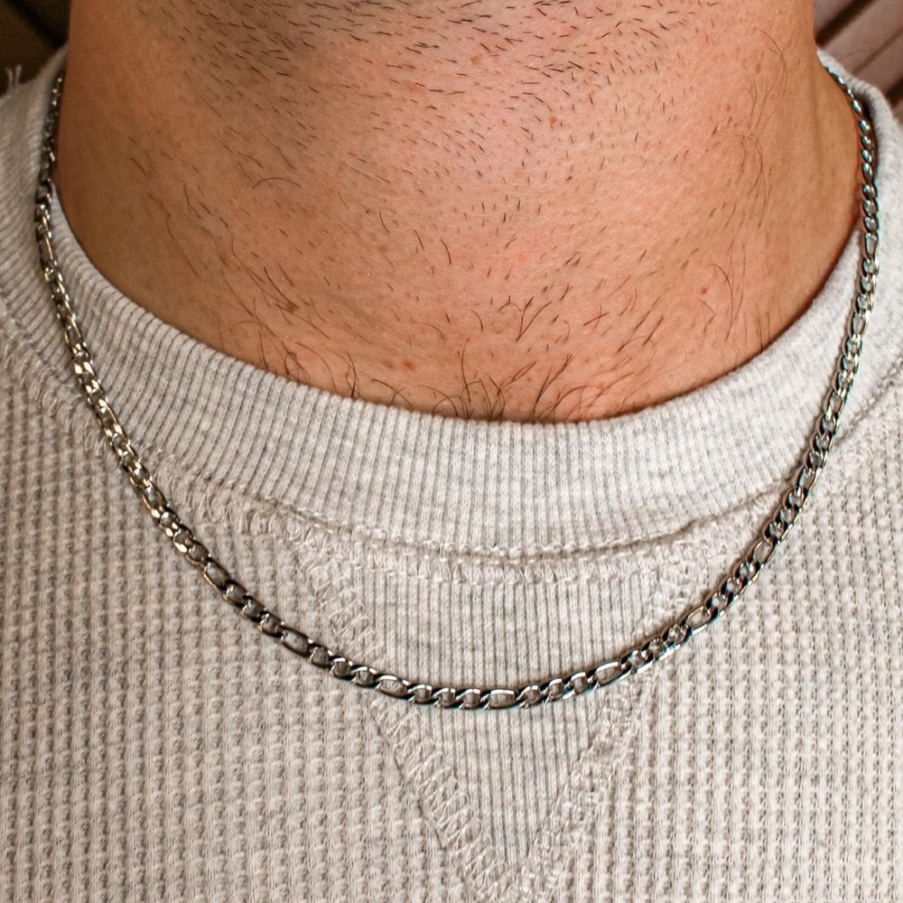 "MASSIMO" 3.8MM FIGARO CHAIN